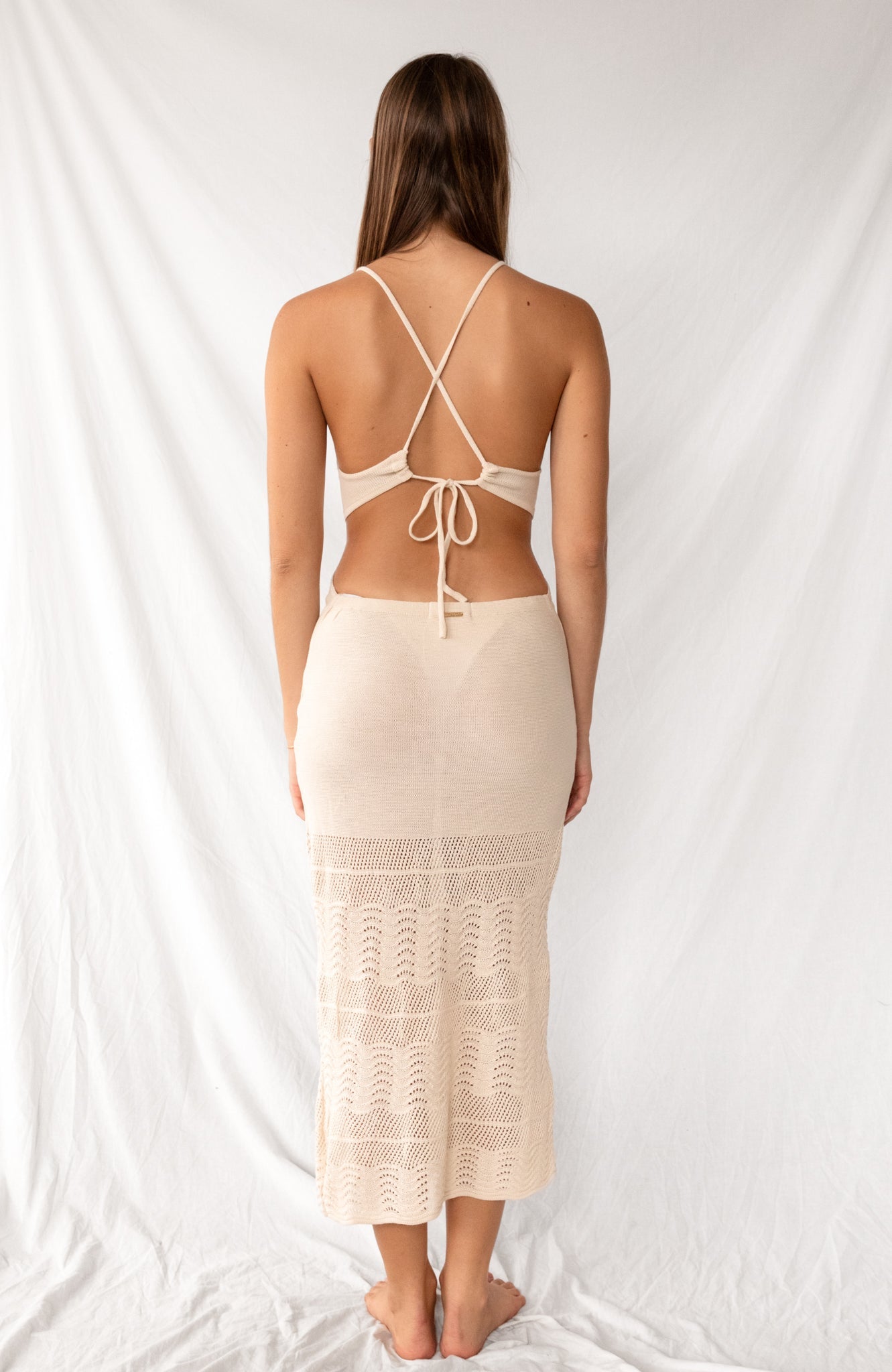 San Lorenzo Dress Sianna Cream
